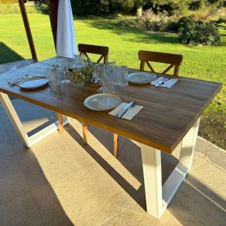 Jídelní stůl VIKTOR #stul #stůl #nábytek #nabytek #masivninabytek #vybavenidomu #originalnidesign #design #drevenynabytek...